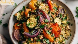 Roasted Vegetable – Quinoa Salad