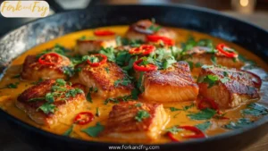Easy Salmon Coconut Curry