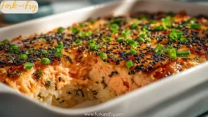 Salmon Sushi Bake