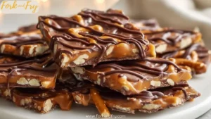 Salted Caramel Pretzel Bark