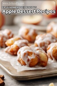 Apple Dessert Recipes: Baked Apples Turned Into Apple Fritters