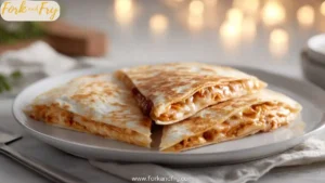 BBQ Chicken Quesadilla Dinner