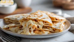 Cheesy BBQ Chicken Quesadillas