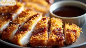 Japanese Chicken Katsu with Tonkatsu Sauce
