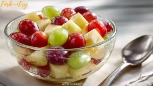 Chilled Apple Grape Breakfast Salad
