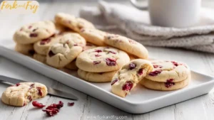 Baked Cranberry Cookies for Gift Boxes