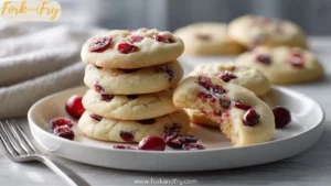 Simple Cranberry Holiday Cookies