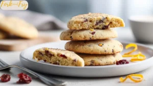 Slice and Bake Cranberry Spice Cookies