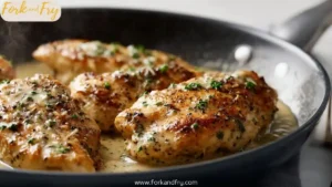 Creamy Garlic Parmesan Chicken Skillet