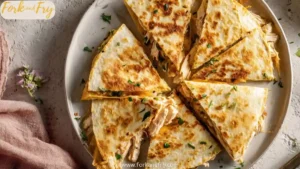 Crispy Chicken Quesadillas for Supper