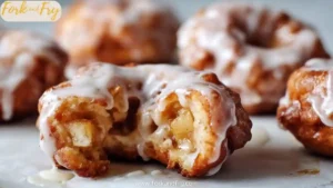 Donut Recipes at Home: Soft Baked Apple Fritters