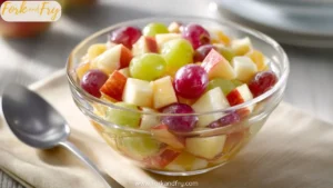 Fresh Fruit Breakfast Side with Grapes and Apples