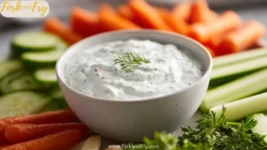 Greek Yogurt Ranch Dip with Cut Veggies