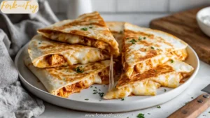 Hot Honey Chicken Quesadillas