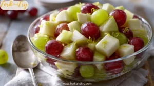 Lemon Honey Fruit Side for Breakfast Plates