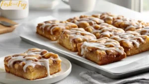Fritter Recipes for a Crowd: Sheet Pan Baked Apple Fritters