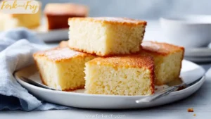 Light Vanilla Snack Cake for Gatherings