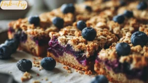 Baked Blueberry Yogurt Bars