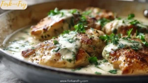 Creamy Garlic Parmesan Chicken Skillet