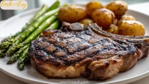 Grilled Ribeye Steak with Simple Steakhouse Seasoning