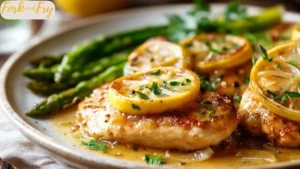 Spring Dinner Ideas Lemon Garlic Chicken for April