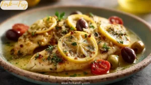 Healthy Spring Dinner Recipe: Mediterranean Lemon Chicken