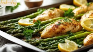 Easy Spring Meals: Sheet Pan Chicken with Asparagus