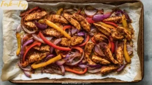 Sheet Pan Chicken Fajitas (Quick Weeknight Dinner)