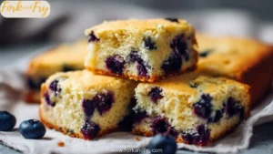 Simple Blueberry Snack Cake