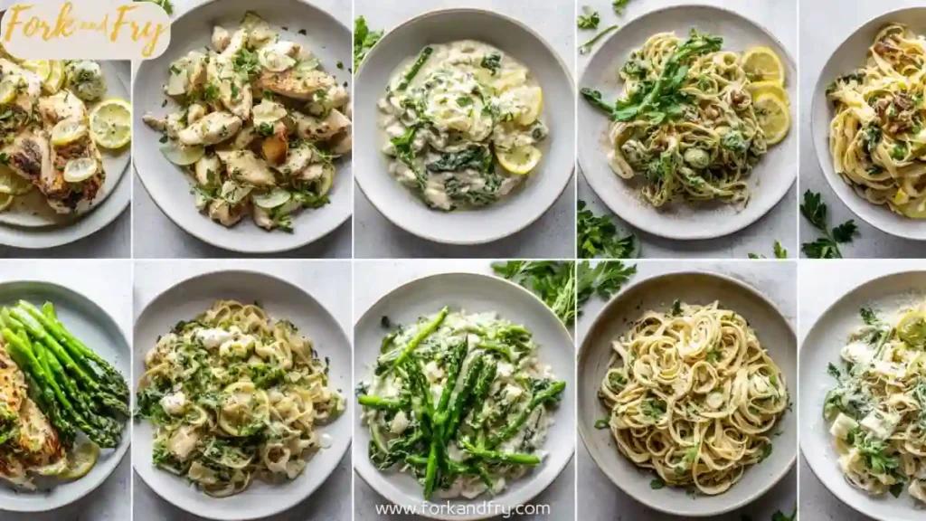 Spring Dinner Ideas: 9 Fresh and Easy Chicken Recipes for the Season 9 Spring dinner ideas featuring lemon chicken, creamy pasta, asparagus, and fresh herb dishes