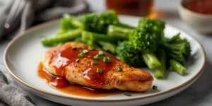 Baked BBQ Chicken with Boneless Chicken and Sweet Sauce