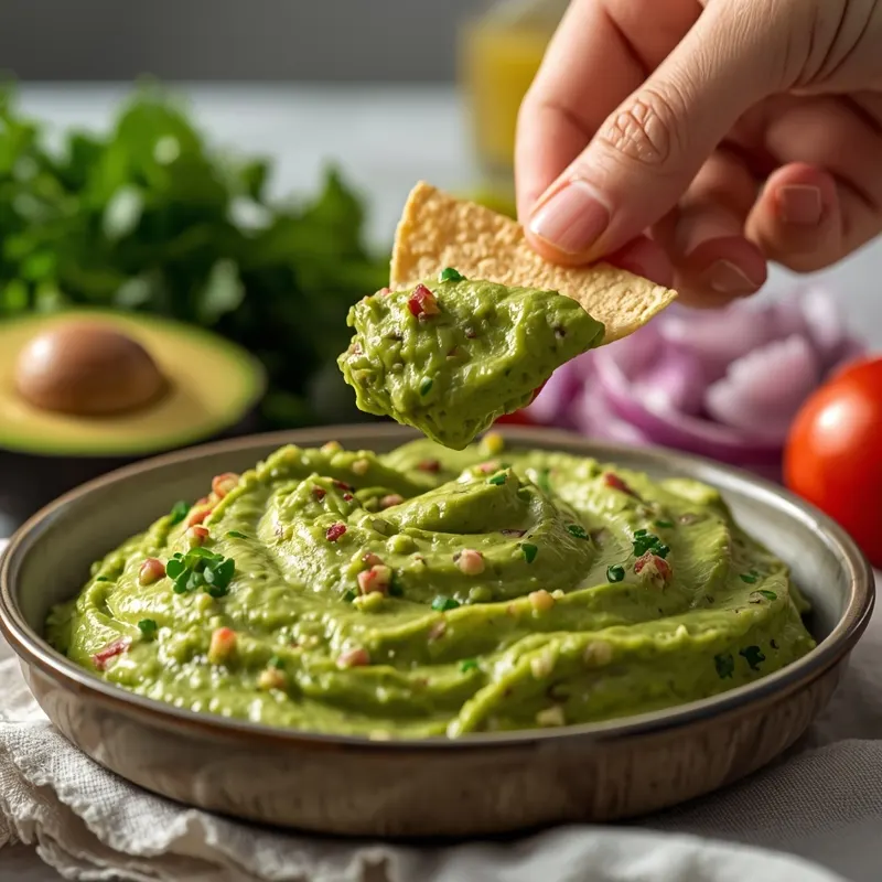 Easy Homemade Guacamole with Simple Ingredients Easy Homemade Guacamole with Simple Ingredients