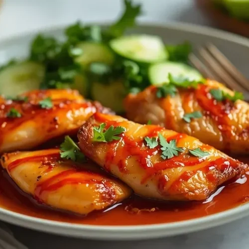 honey sriracha chicken recipe