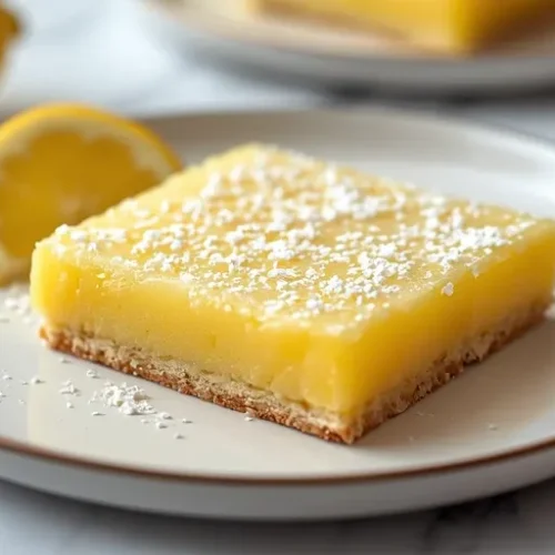 lemon bars spring dessert recipe