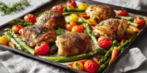 Sheet Pan Chicken Family Dinner