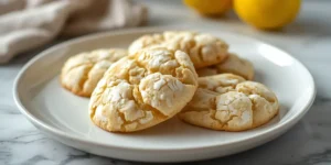Spring Crinkle Cookies Dessert