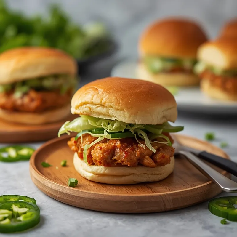 Spicy Bang Bang Chicken Sliders for Flavor-Packed Snacks Spicy Bang Bang Chicken Sliders for Flavor-Packed Snacks