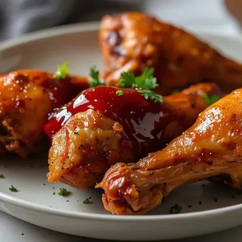 bbq chicken drumsticks meal prep recipe