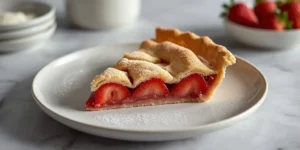 Best Strawberry Pie with Homemade Filling