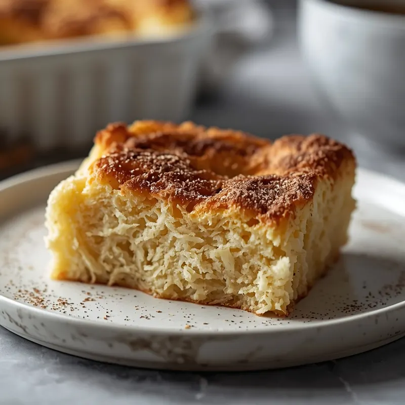Brioche Baked French Toast Casserole with Cinnamon