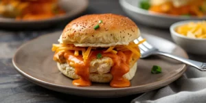 Creamy Buffalo Chicken Sliders Crockpot Style for Easy Appetizers