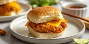 Spicy Buffalo Chicken Sliders for Game Day Party Platters