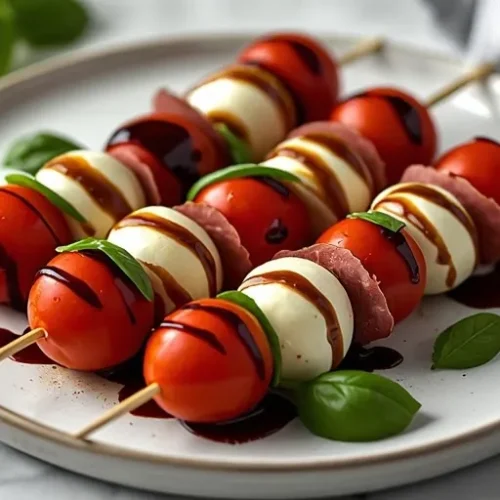 caprese skewers recipe recipe