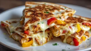 Cheesy Chicken Quesadilla for Easy Dinner Nights