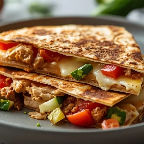 chicken fajita quesadillas dinner recipe