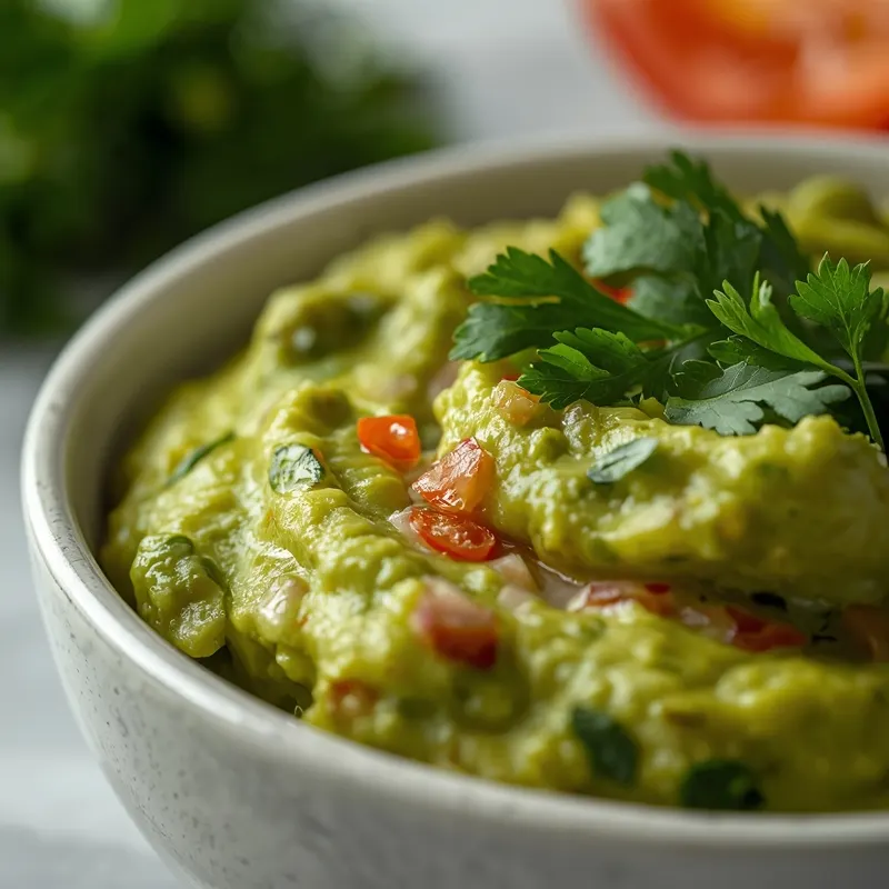 Chipotle Style Guacamole with Lime and Cilantro Chipotle Style Guacamole with Lime and Cilantro