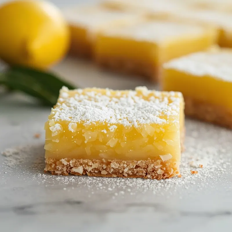 Tangy Lemon Bars with Buttery Crust for Classic Desserts
