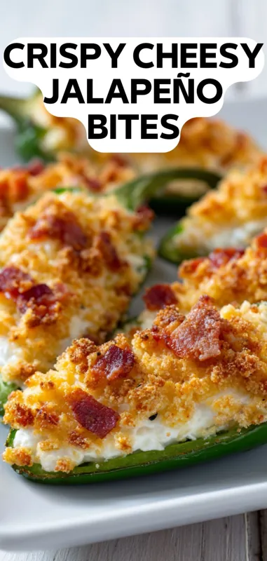 crispy cheesy jalapeno bites with bacon topping baked and golden brown appetizer