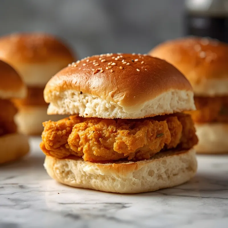 Crispy Chicken Sliders for Game Day Party Platters Crispy Chicken Sliders for Game Day Party Platters