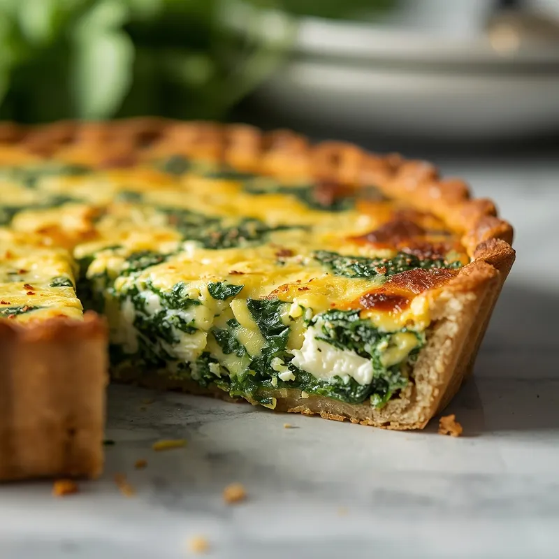 Easy Crustless Spinach Quiche with Cottage Cheese Easy Crustless Spinach Quiche with Cottage Cheese